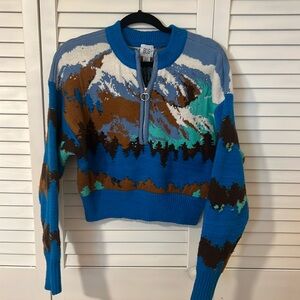 BDG cropped mountain sweater